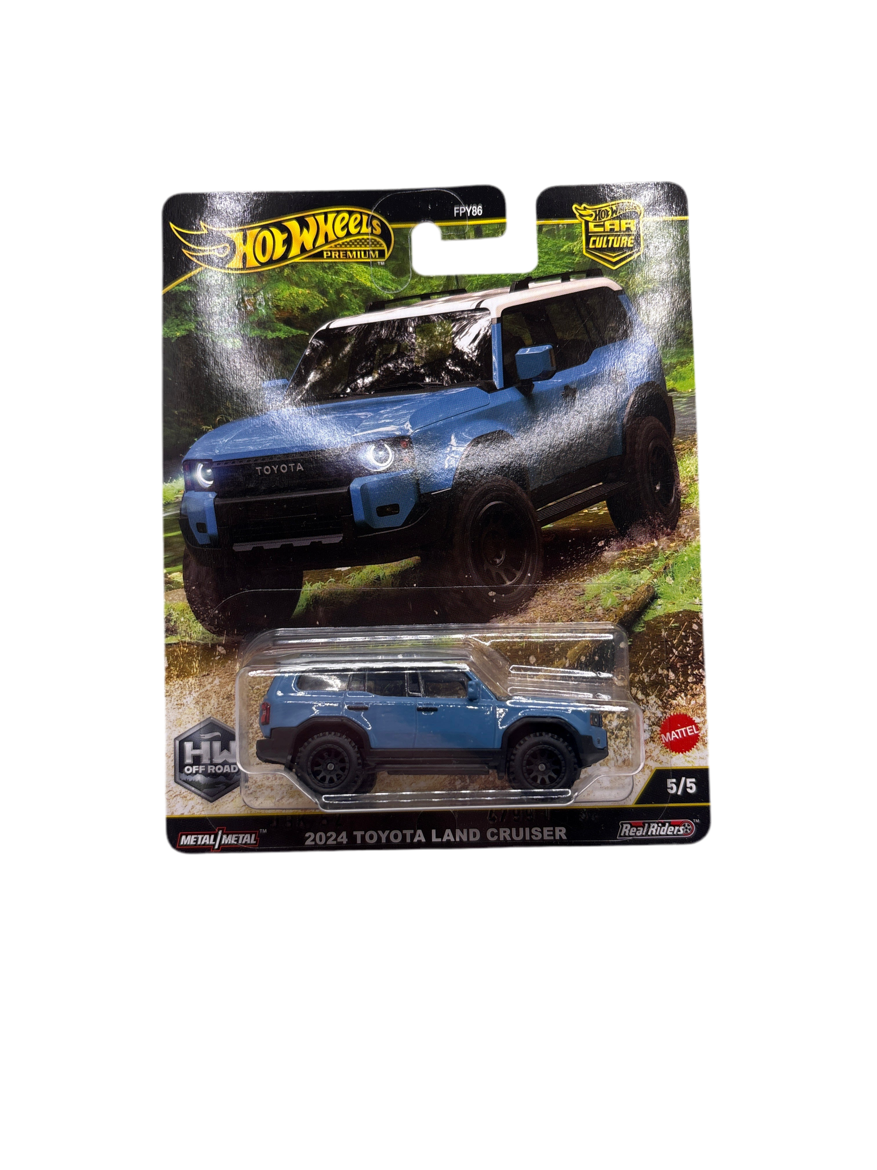 Hot Wheels 2024 Toyota Land Cruiser Diecast blue