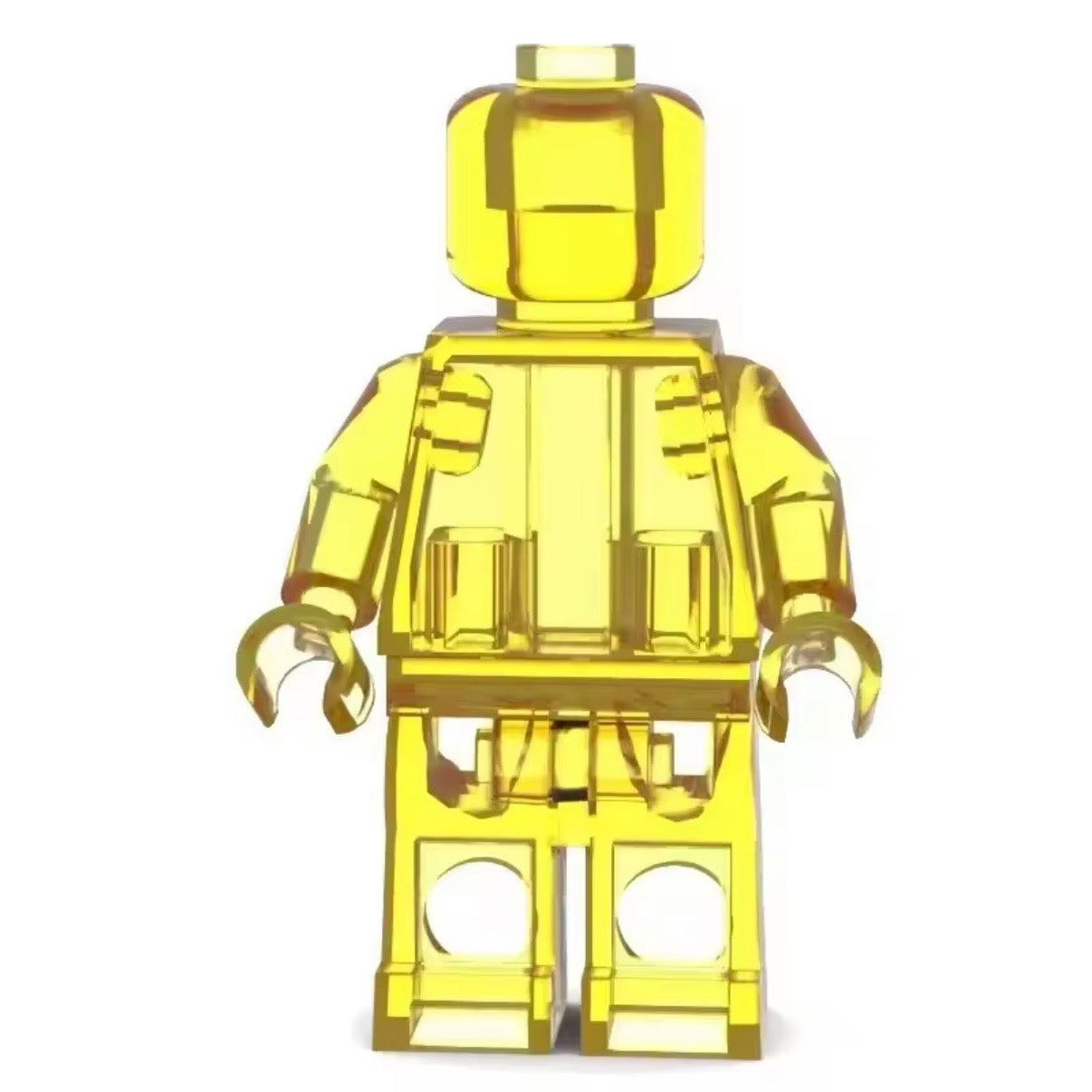 Set of 12 Transparent Minifigures – Clear Minifigs (Adult Builds & Display-Grade) for Lego 4