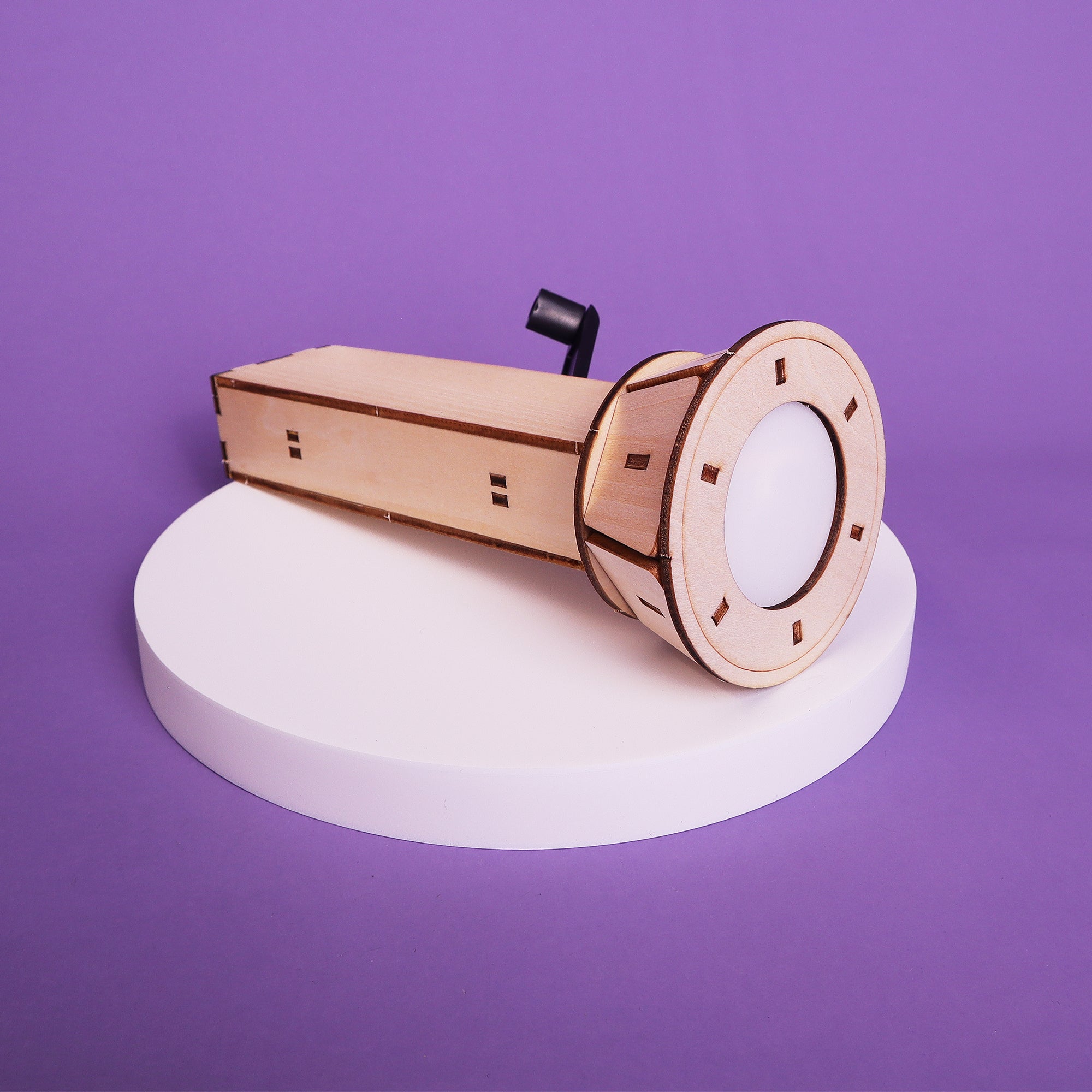 Hand-Crank Flashlight DIY Kit, Educational STEM Toy 4