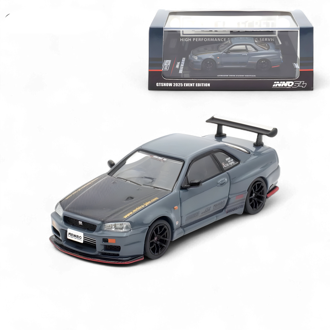 Nissan Skyline GT-R R34 TOP SECRET GTSHOW 2025 EVENT EDITION 1:64 by Inno64 