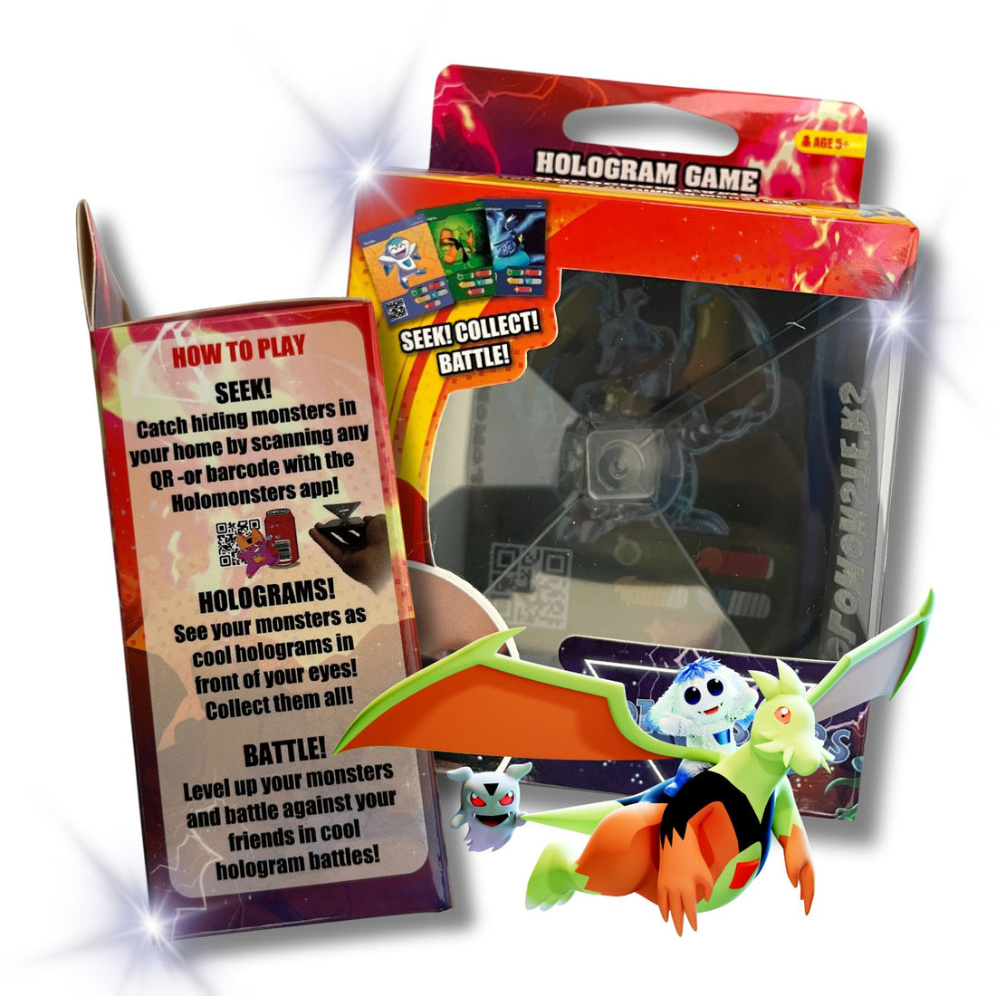 Holomonsters 3D Hologram Game Starter Pack (Now Available)