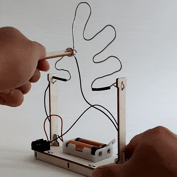 Buzz Wire Game DIY Kit, Educational STEM Toy 4