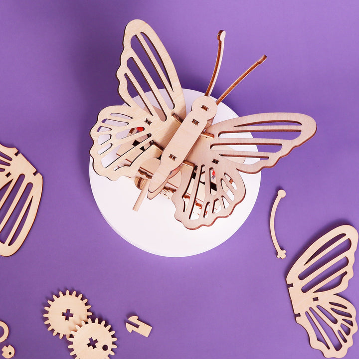 Fluttering Butterfly DIY Kit, Educational STEM Toy 2
