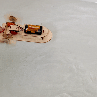 Paddlewheel Boat DIY Kit, Educational STEM Toy 5