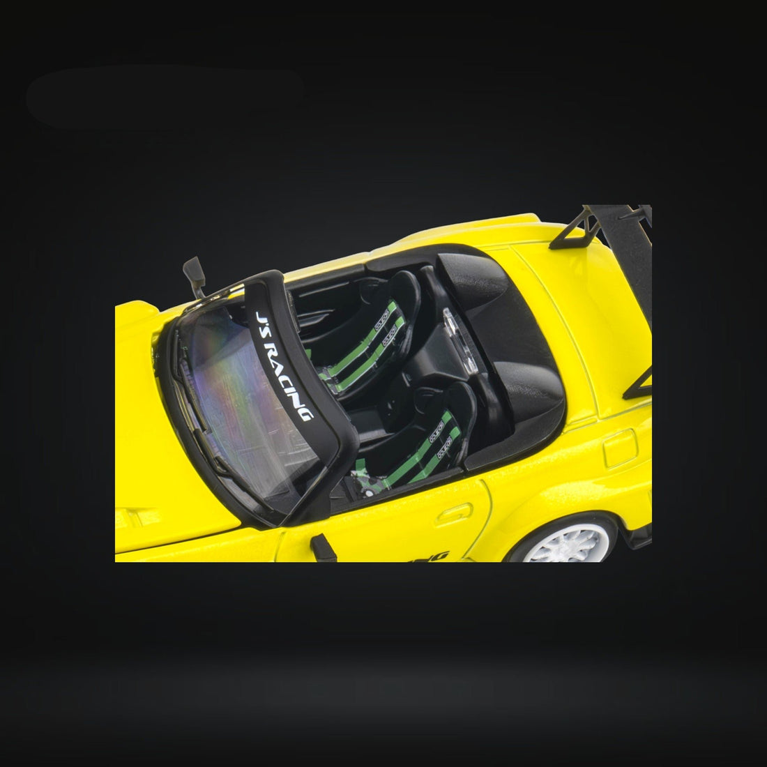 Honda S2000 JS Racing Custom in Indy Yellow Pearl 1:64 by Microturbo - 13