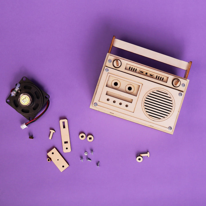 Voice Recorder 60 Seconds  DIY Kit, Educational STEM Toy 2