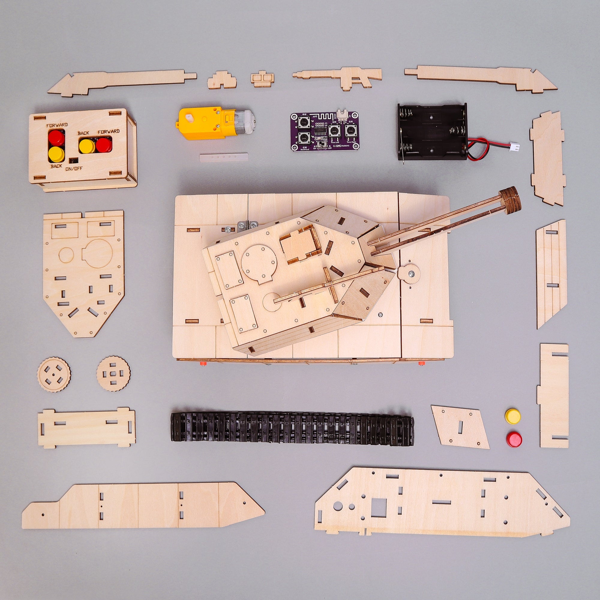 RC TankCam, Tank and Camera Mode, Educational STEM Kit 7