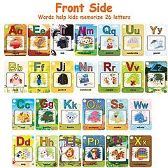 Alphabet Water Coloring Cards with 2 Magic Water Pens 4