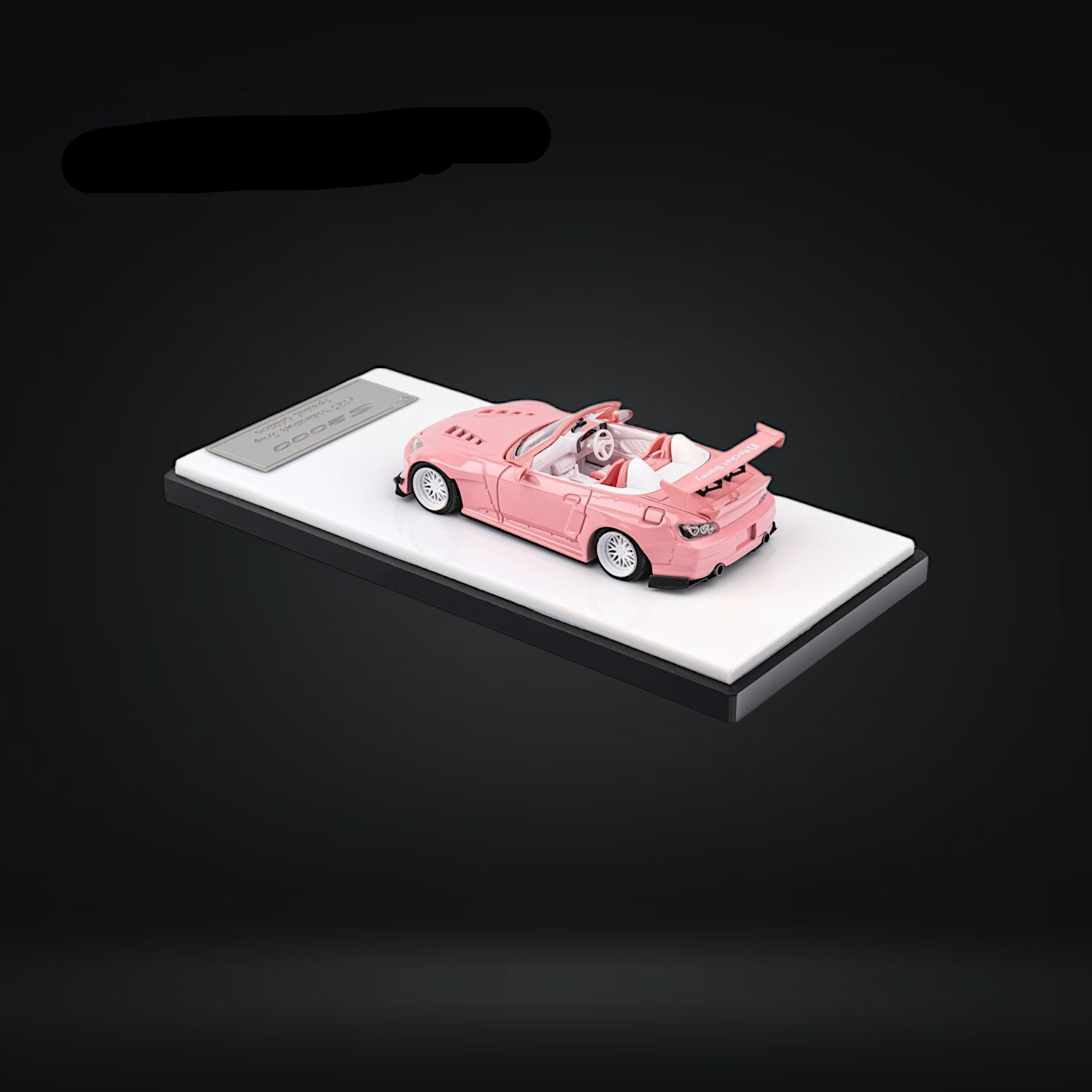 Honda Custom S2000 Rocket Bunny Valentine's Pink 1:64 by Microturbo 4