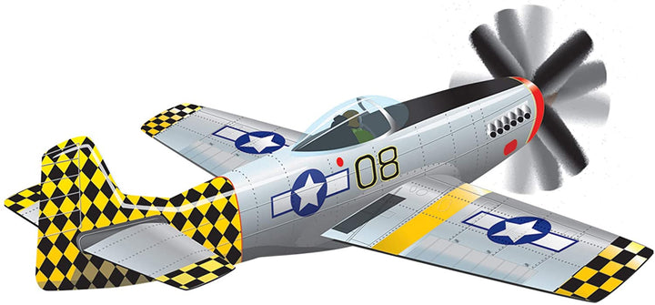 Kite - 50 Inch Wingspan WnS 3-D Nylon Mustang