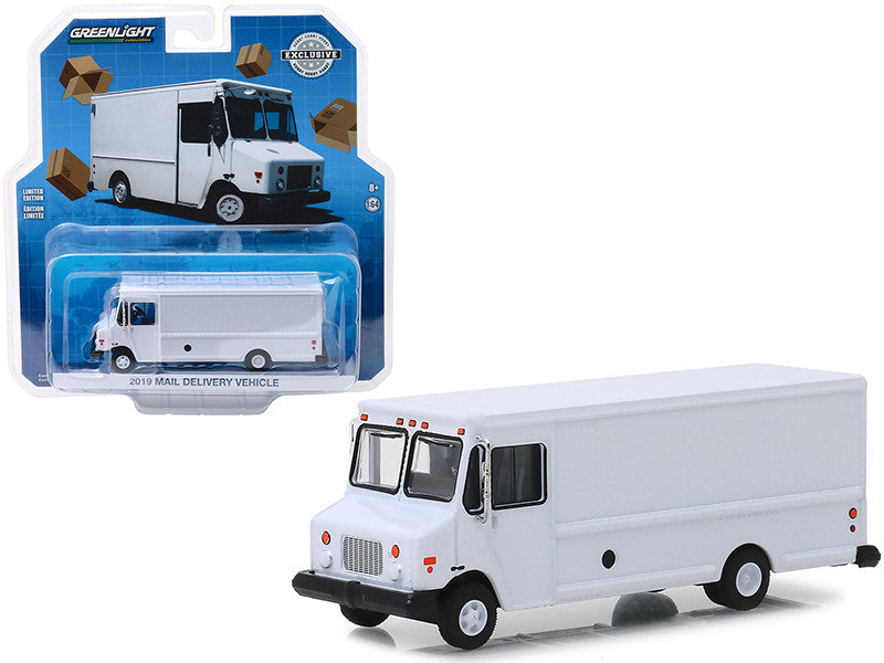 2019 Mail Delivery Vehicle White "Hobby Exclusive" 1/64 Diecast Model by Greenlight-0