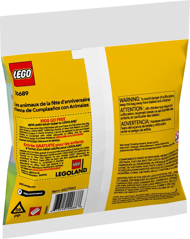 LEGO 30689 Birthday Party Animals 3
