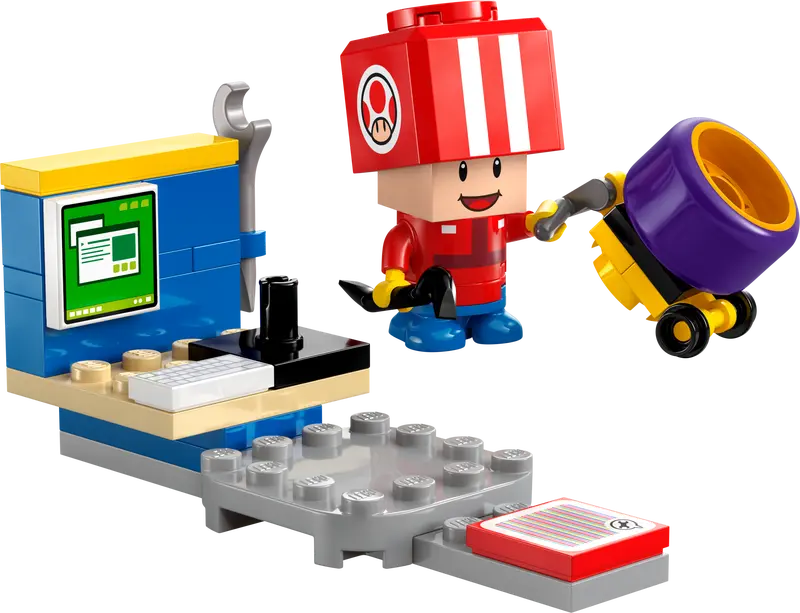 LEGO 30702 Mario Kart – Toad (Pit Crew) 2