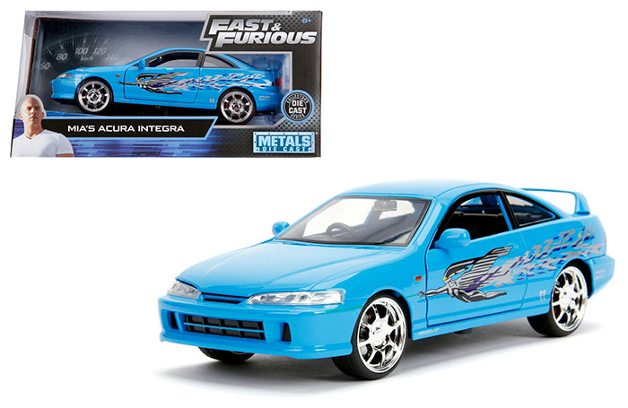 Acura Integra Mia’s 1994 1:24 Scale Diecast Model Fast & Furious by Jada