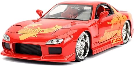Mazda RX-7 Julius’s 1993 Jada 1:24 -Fast &amp; Furious | 30747 Front and Driver's Side View
