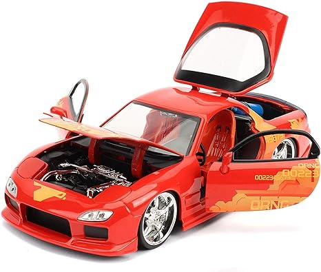 Mazda RX-7 Julius’s 1993 Jada 1:24 -Fast &amp; Furious | 30747 Open Engine