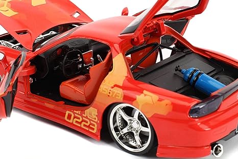 Mazda RX-7 Julius’s 1993 Jada 1:24 -Fast &amp; Furious | 30747 Open Doors