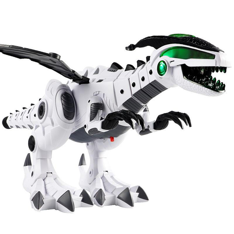 White Spray Electric Dinosaur Mechanical Pterosaurs Toy 3