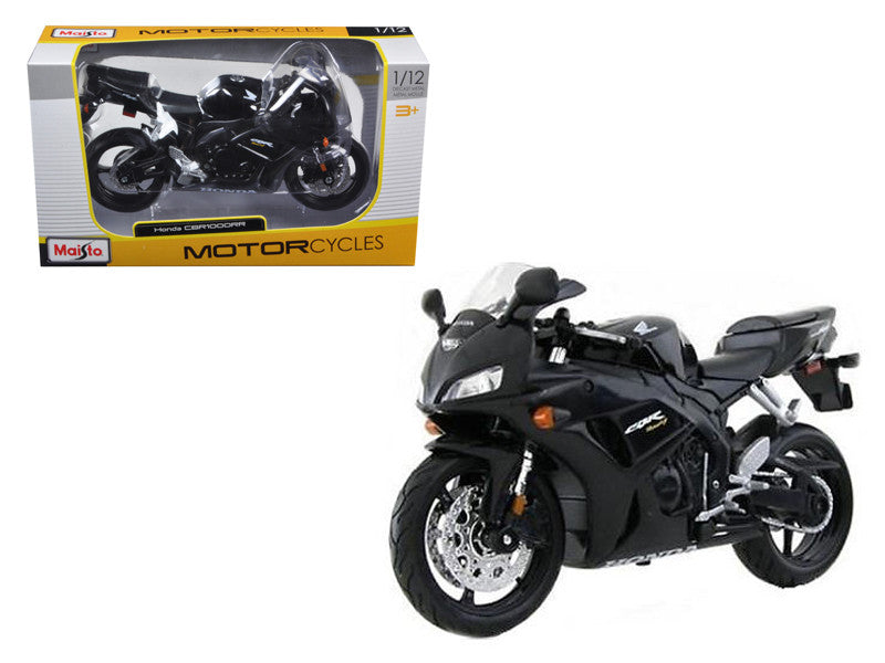 Honda CBR 1000RR Black 1/12 Diecast Motorcycle Model by Maisto-0