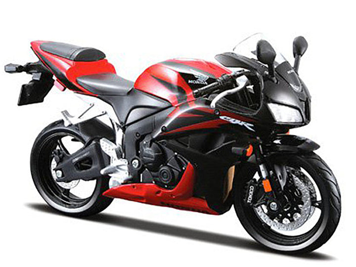 Honda CBR 600RR Red and Black 1/12 Diecast Motorcycle Model by Maisto-1