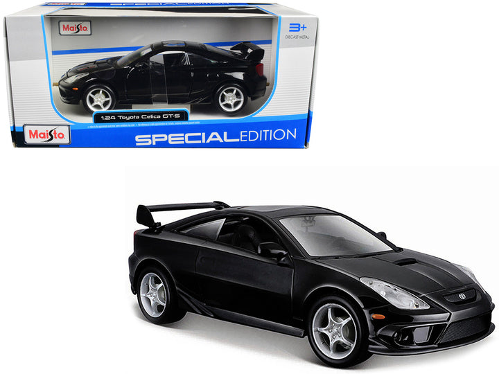 Toyota Celica GT-S Black "Special Edition" Series 1/24 Diecast Model Car by Maisto-0