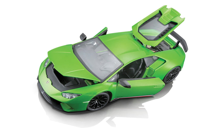 Lamborghini Huracan Performante Metallic Green 1/18 Diecast Model Car by Maisto-1