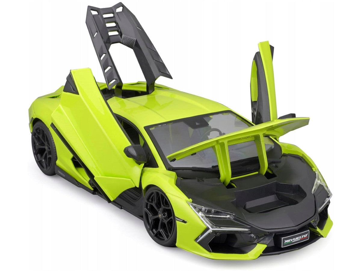Lamborghini Revuelto Green Metallic "Special Edition" 1/18 Diecast Model Car by Maisto-0