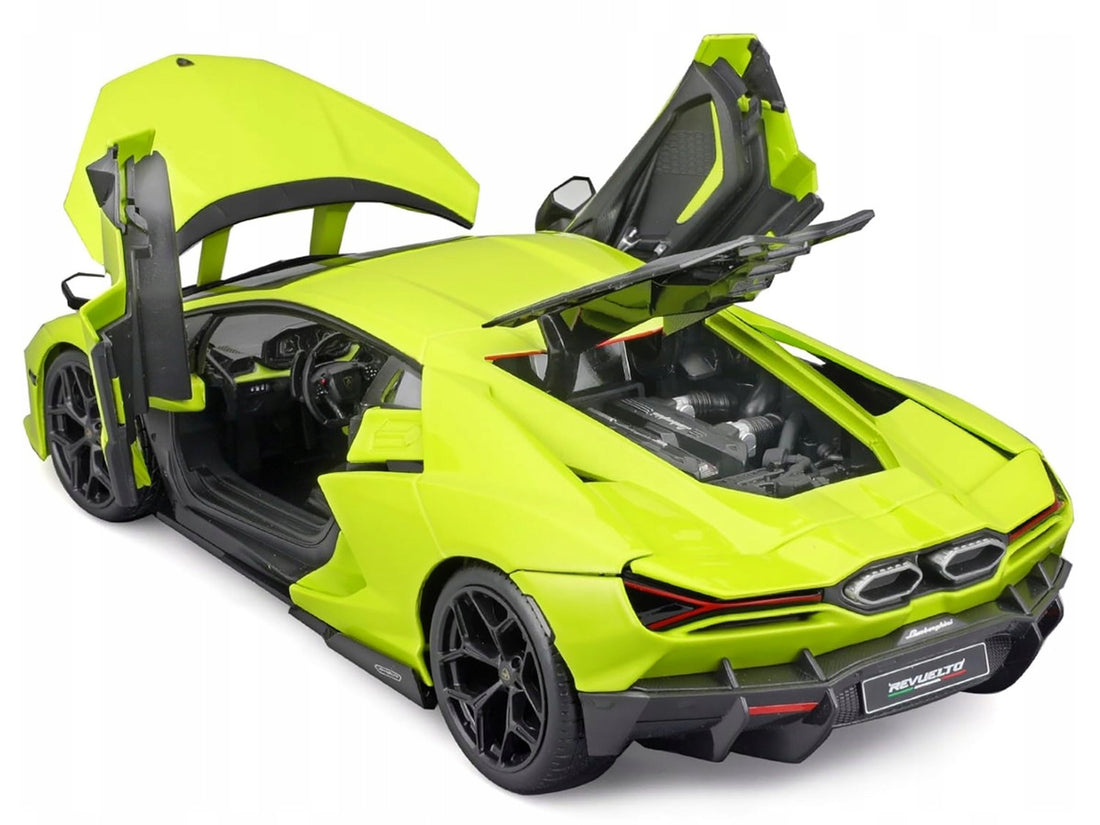 Lamborghini Revuelto Green Metallic "Special Edition" 1/18 Diecast Model Car by Maisto-1