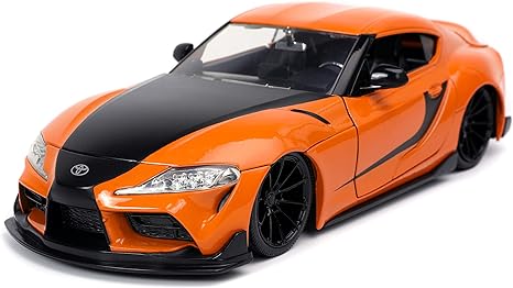 Toyota GR Supra Han’s 2020 Jada 1:24 – Fast &amp; Furious F9 | 32097 Front and Driver's Side View