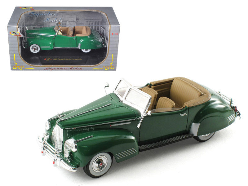 Packard 1941 Darrin One Eighty Green 1/32 Diecast Car Model by Signature Models
