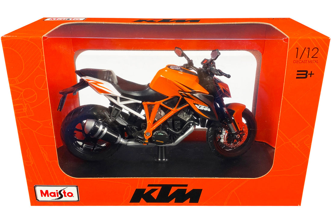 KTM 1290 Super Duke R Orange 1/12 Diecast Motorcycle Model by Maisto-2