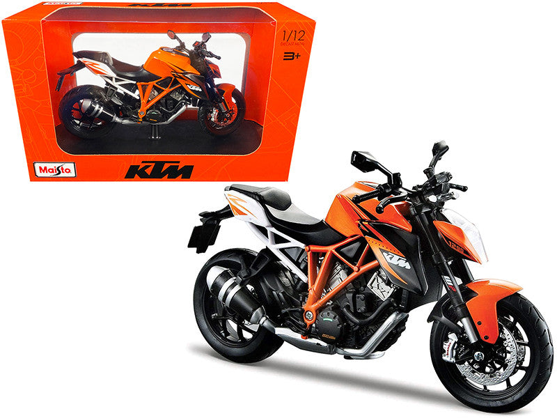 KTM 1290 Super Duke R Orange 1/12 Diecast Motorcycle Model by Maisto-0