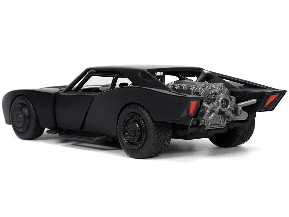 Batmobile Black "The Batman" (2022) Movie "Hollywood Rides" Series 1/32 Diecast Model Car by Jada 4