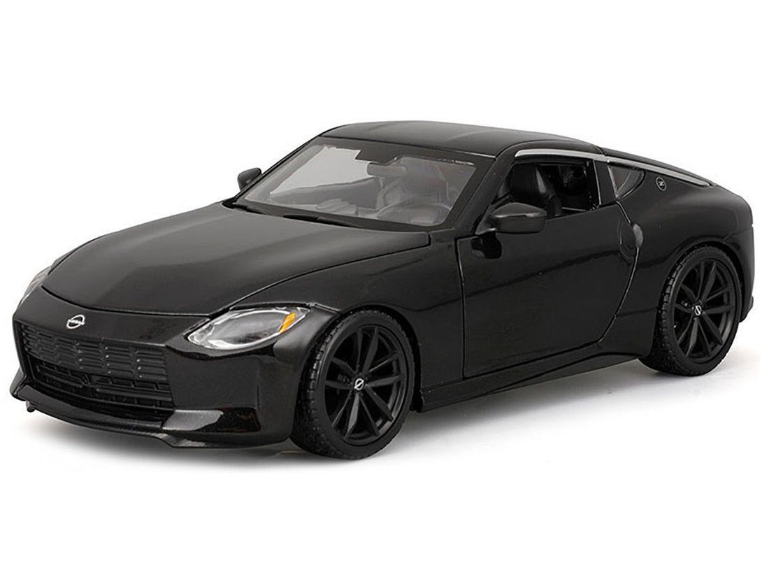 2023 Nissan Z Black Metallic "Special Edition" Series 1/24 Diecast Model Car by Maisto-1