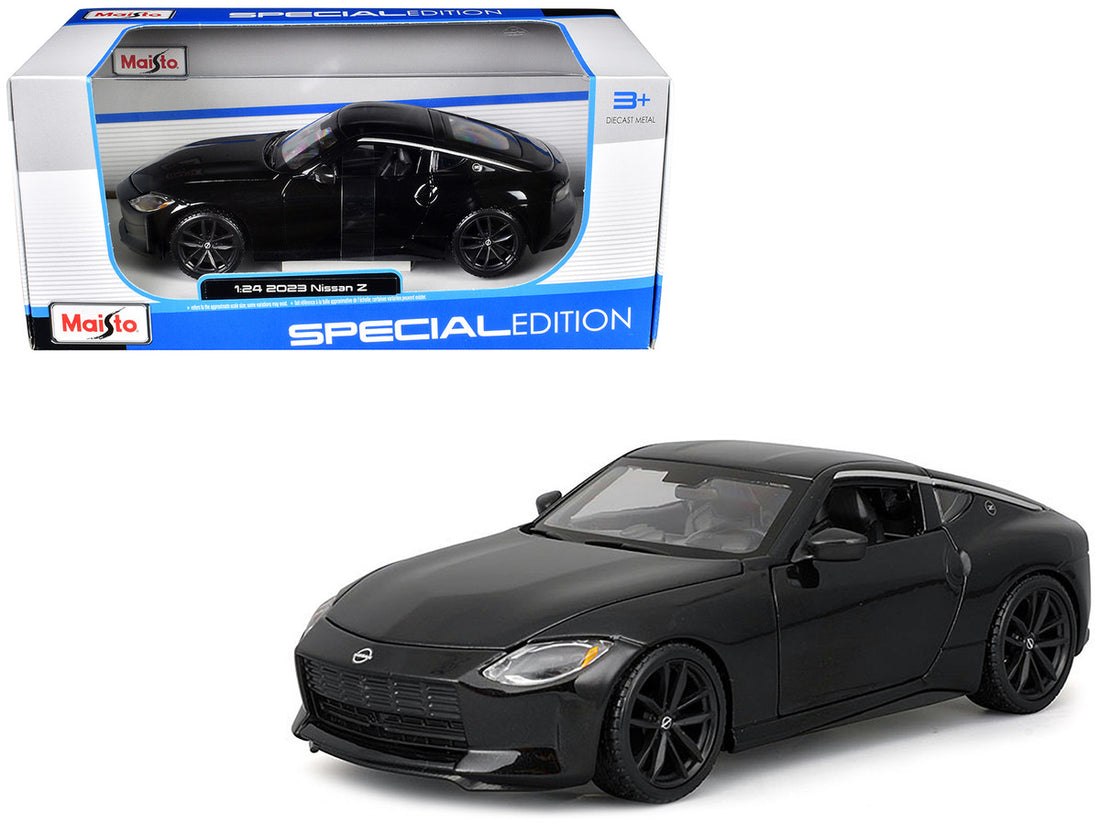 2023 Nissan Z Black Metallic "Special Edition" Series 1/24 Diecast Model Car by Maisto-0