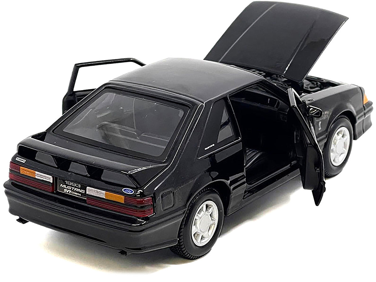 1993 Ford Mustang SVT Cobra Black "Special Edition" Series 1/24 Diecast Model Car by Maisto-1