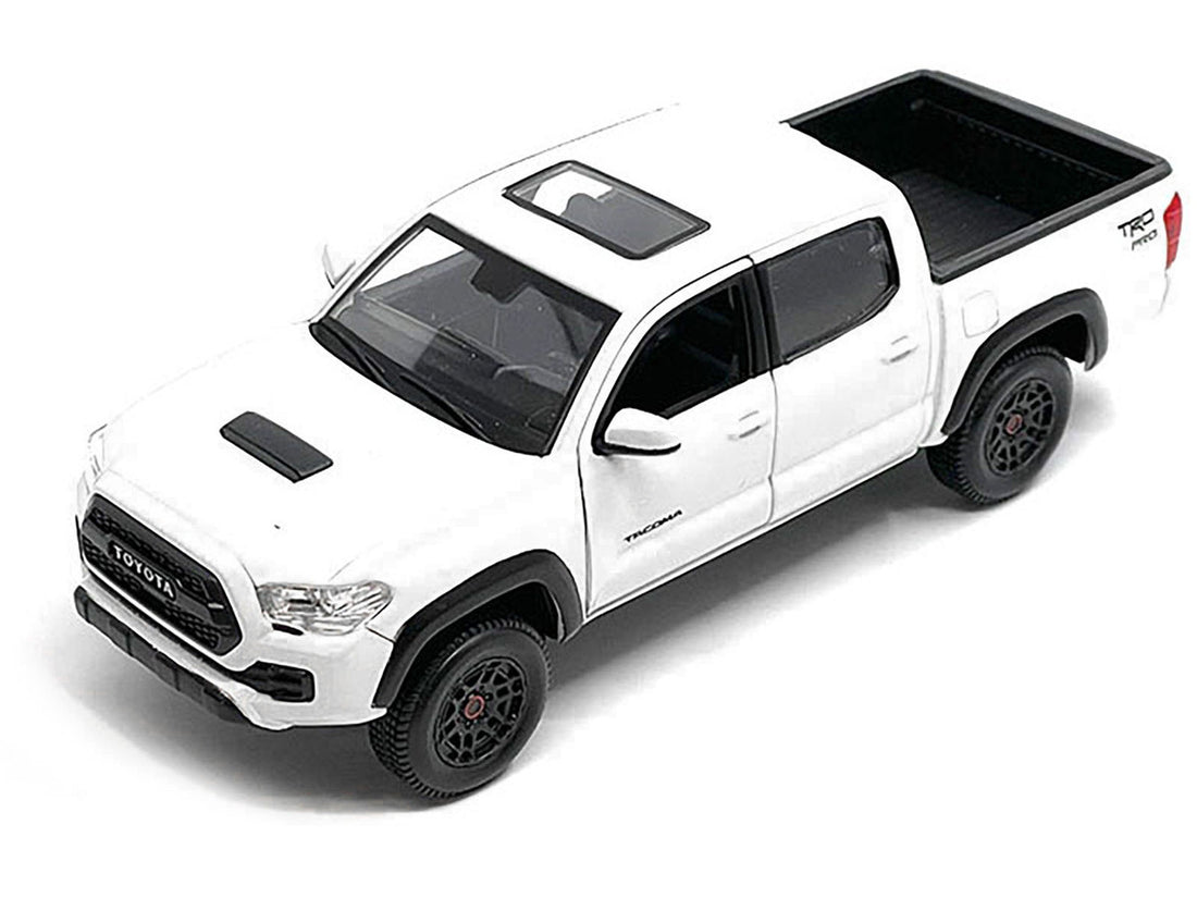 2023 Toyota Tacoma TRD PRO Pickup Truck White with Sunroof "Special Edition" Series 1/27 Diecast Model Car by Maisto-1