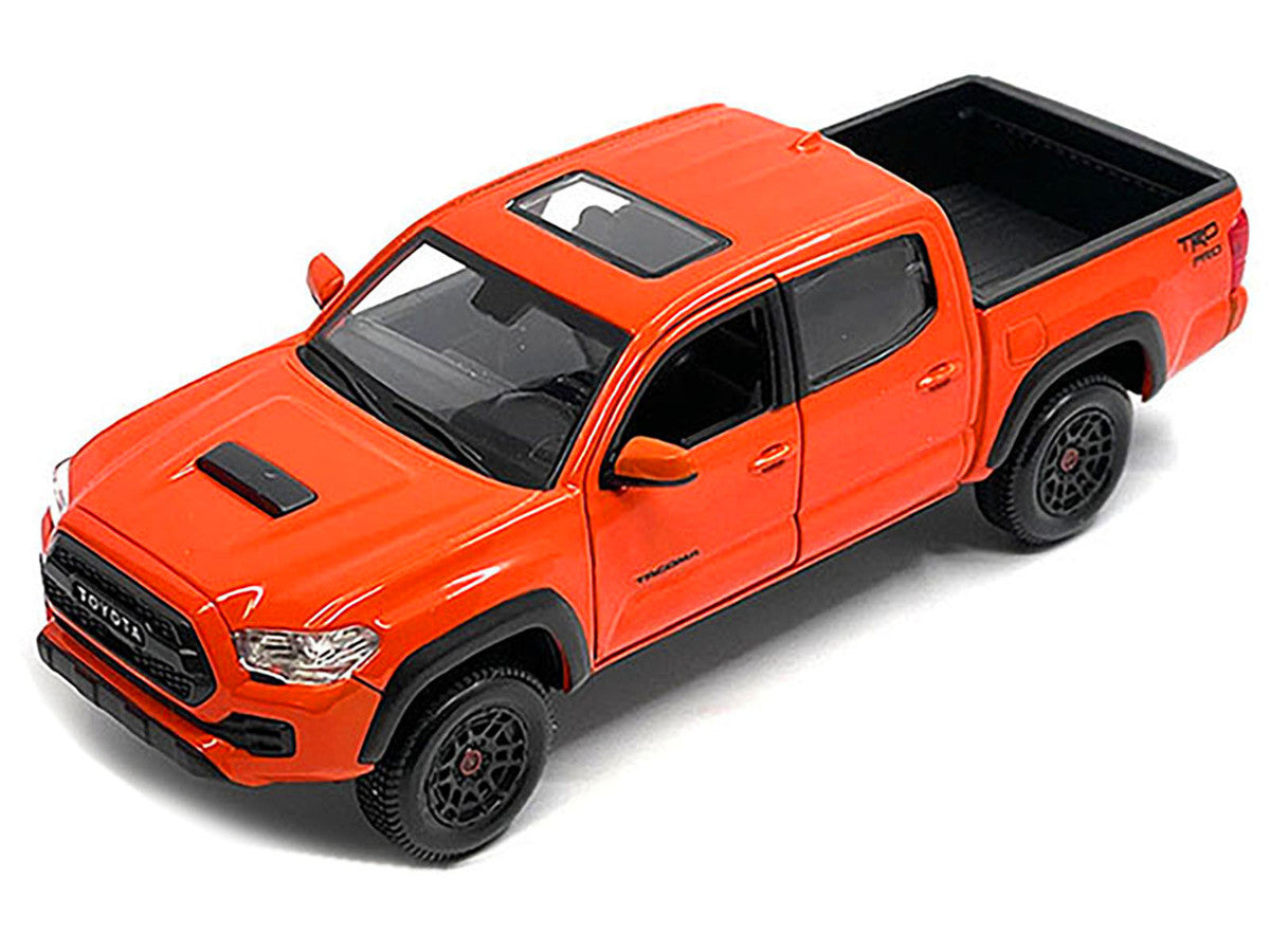 2023 Toyota Tacoma TRD PRO Pickup Truck Solar Octane Orange with Sunroof "Special Edition" Series 1/27 Diecast Model Car by Maisto-1