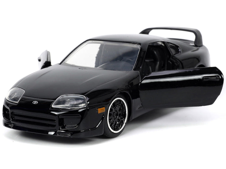 1995 Toyota Supra Black "Fast & Furious" Movie 1/32 Diecast Model Car by Jada-1