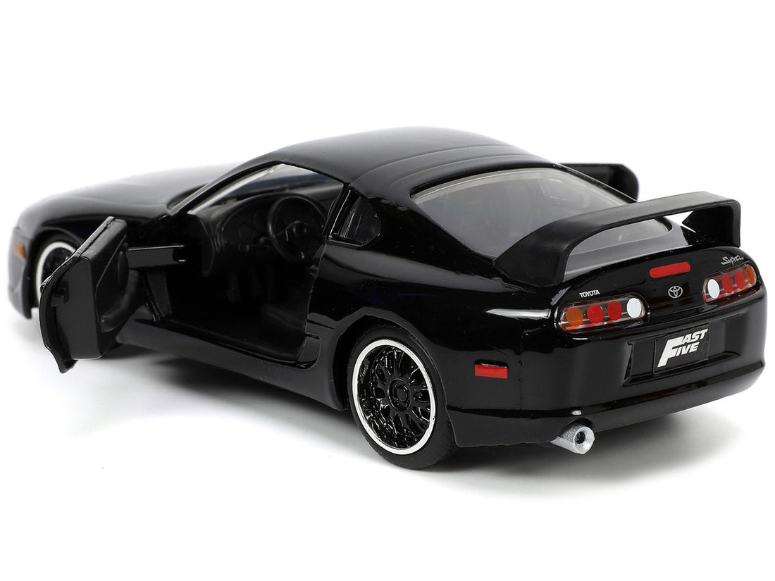 1995 Toyota Supra Black "Fast & Furious" Movie 1/32 Diecast Model Car by Jada-3