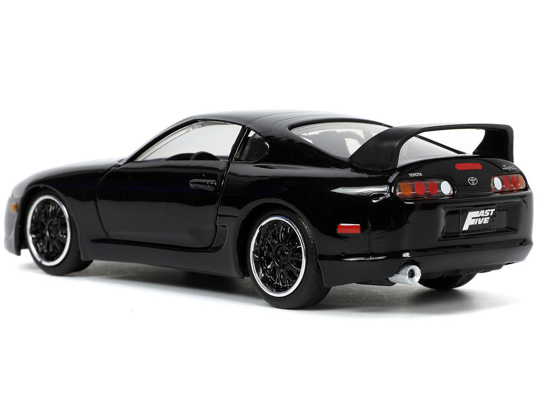 1995 Toyota Supra Black "Fast & Furious" Movie 1/32 Diecast Model Car by Jada-4