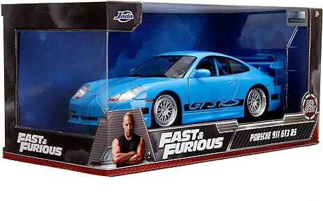 Porsche 911 GT3 RS (Brian’s) Jada 1:24 – Fast &amp; Furious | 33667 Packaging View