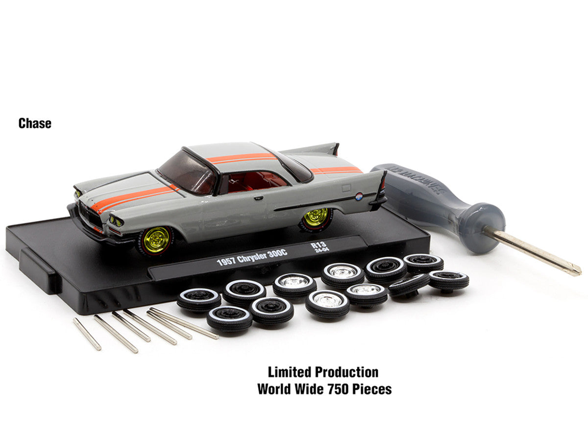 "Auto Wheels" 3 piece Car Set Release 13 Limited Edition to 5000 pieces Worldwide 1/64 Diecast Model Cars by M2 Machines-2