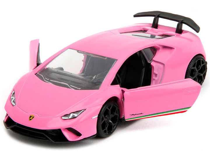 Lamborghini Huracan Performante Matt Pink "Pink Slips" Series 1/32 Diecast Model Car by Jada-1