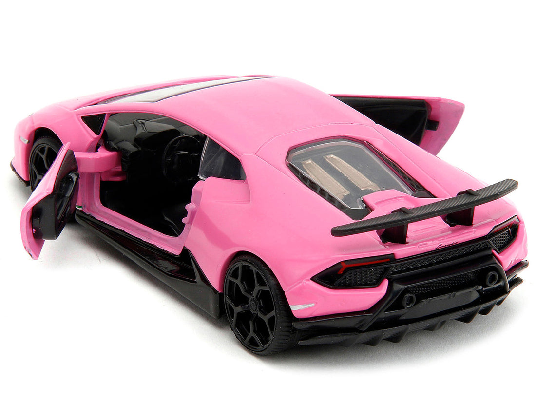 Lamborghini Huracan Performante Matt Pink "Pink Slips" Series 1/32 Diecast Model Car by Jada-3