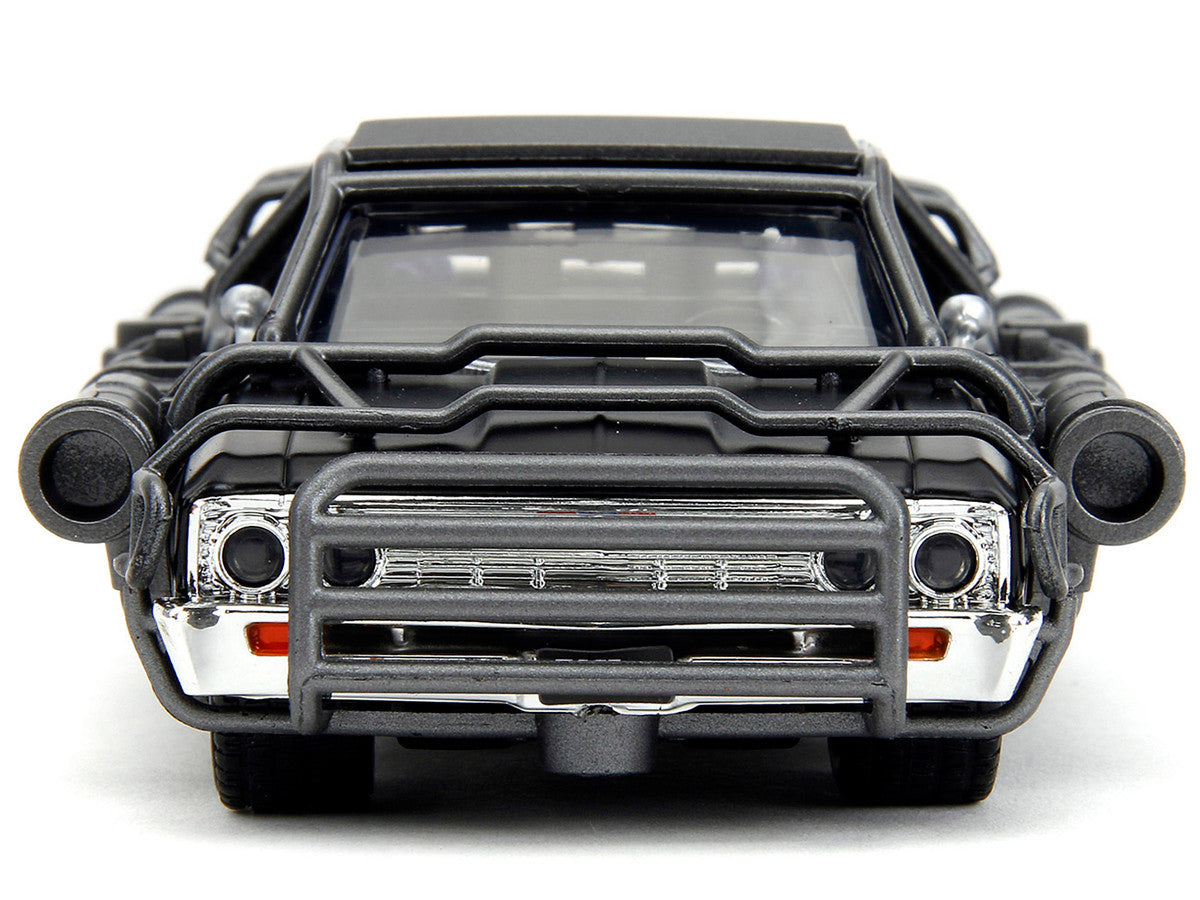 1967 Chevrolet El Camino with Cannons Matt Black "Fast X" (2023) Movie "Fast & Furious" Series 1/32 Diecast Model Car by Jada-4