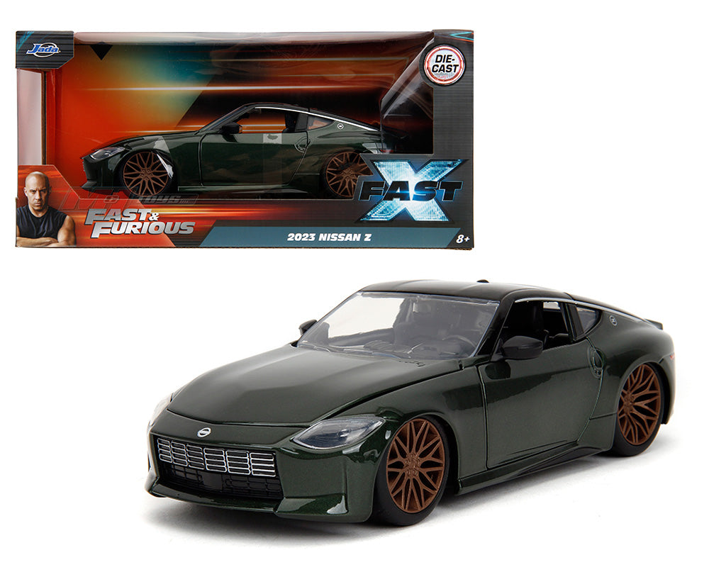 Nissan 2023 Z – Dark Green Jada 1:24 2023 Fast & Furious