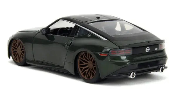 Nissan Z – Dark Green – Jada 1:24 2023 Fast &amp; Furious: Fast X | 34791 Rear View