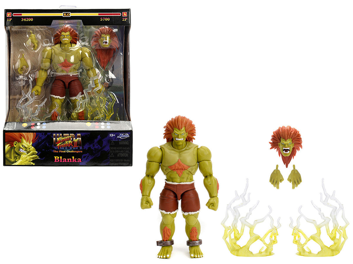 Blanka 7.5 inch Ultra Street Fighter II action figure by Jada Toys
