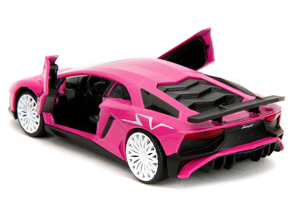 Lamborghini Aventador SV Pink "Pink Slips" Series 1/32 Diecast Model Car by Jada-3